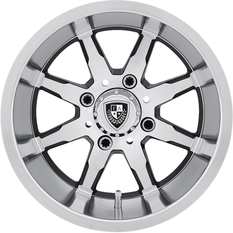 Fairway Alloys 12x6 FA142 Shift Gloss Black Machined -30mm