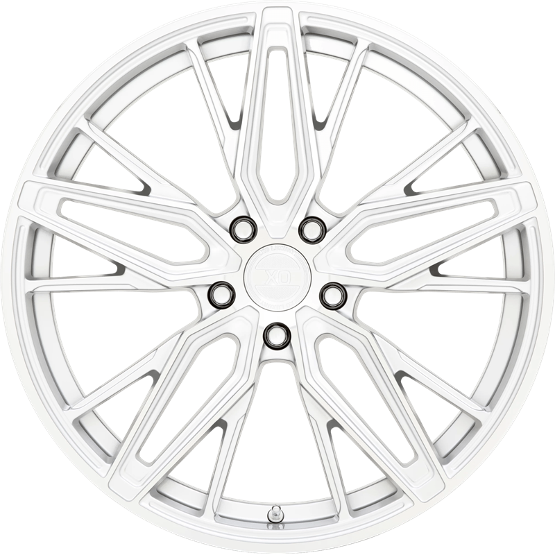 XO 20x9 Zurich Hyper Silver w/ Mirror Cut Face +20mm