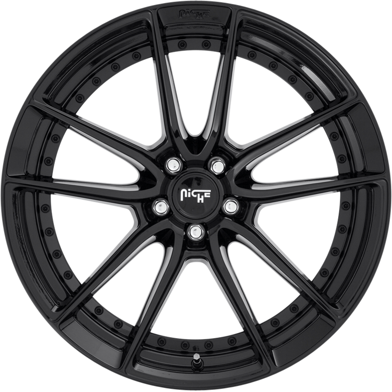 Niche 17x8 M223 DFS Gloss Black +40mm