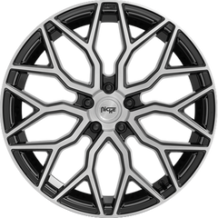 Niche 20x9 M262 Mazzanti Gloss Black w/ Brushed Face +27mm