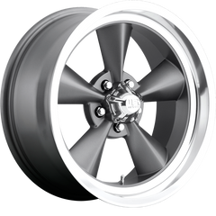 US Mags 18x8 U102 Standard Matte Gunmetal +1mm