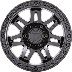 Fuel 17x9 D810 Syndicate Blackout -12mm