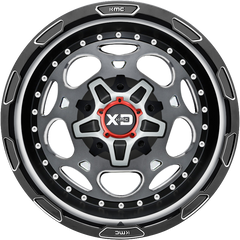 XD 20x9 XD837 Demodog Gloss Black Milled +18mm