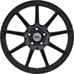 TSW 17x8 Interlagos Matte Black +45mm