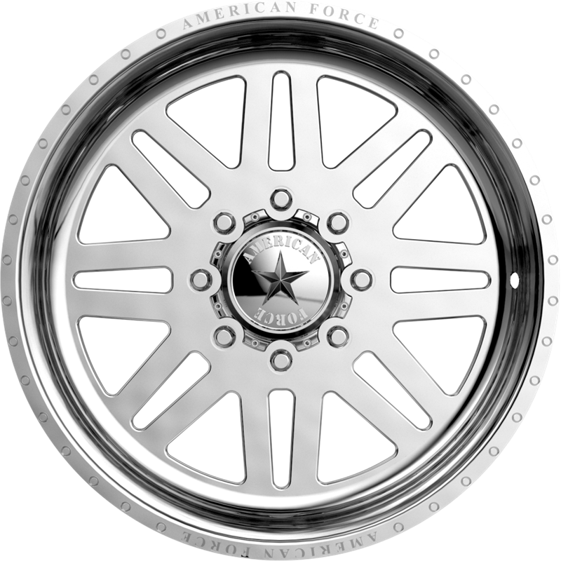 American Force 20x10 AFW09 Liberty SS Polished -25mm