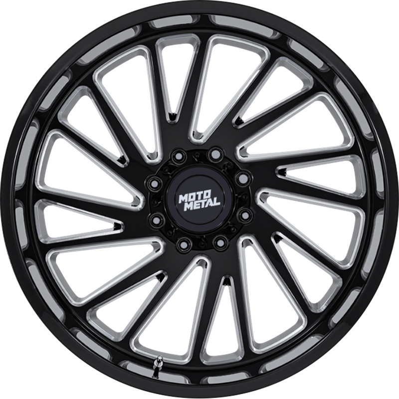 Moto Metal 20x10 MO811 Combat Gloss Black Milled -18mm