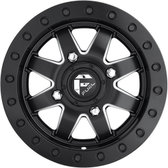 Fuel UTV 14x7 D938 Maverick Beadlock Matte Black Milled +38mm