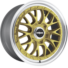 Rotiform 18x8.5 R156 LSR Matte Gold Machined +35mm