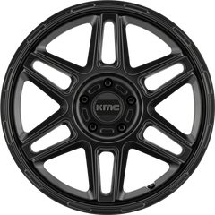 KMC 18x8 KM716 Nomad Satin Black +38mm