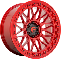 Fuel 17x9 D758 Trigger Candy Red -12mm