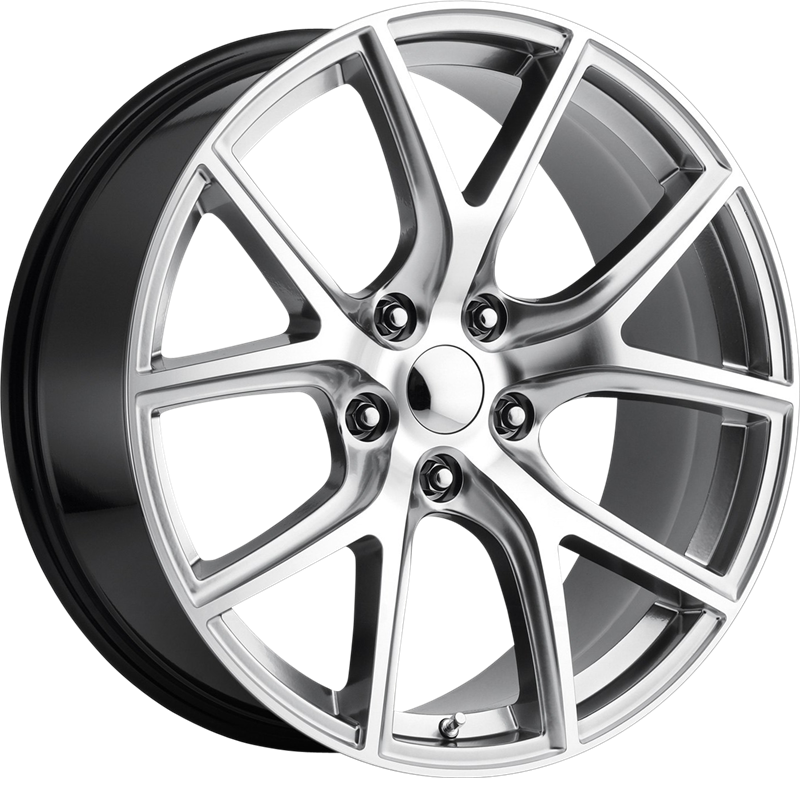 Performance Replicas 20x9 PR181 Hyper Silver Machined +34mm