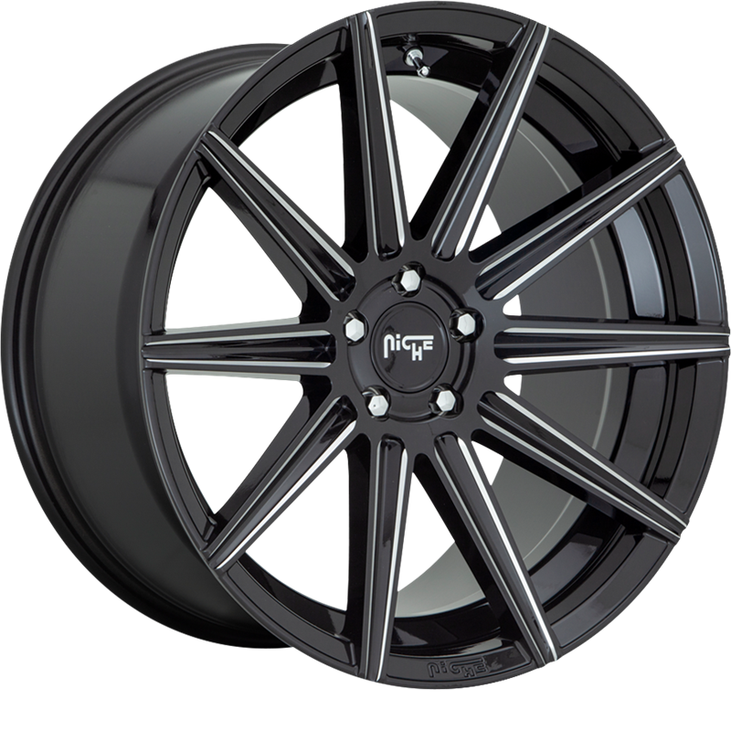 Niche 20x9 M243 Tifosi Gloss Black Milled +35mm