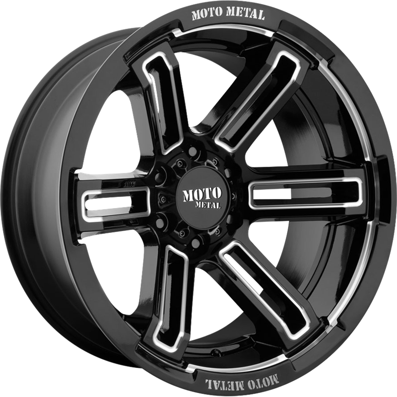 Moto Metal 20x9 MO991 Rukus Gloss Black Milled +0mm