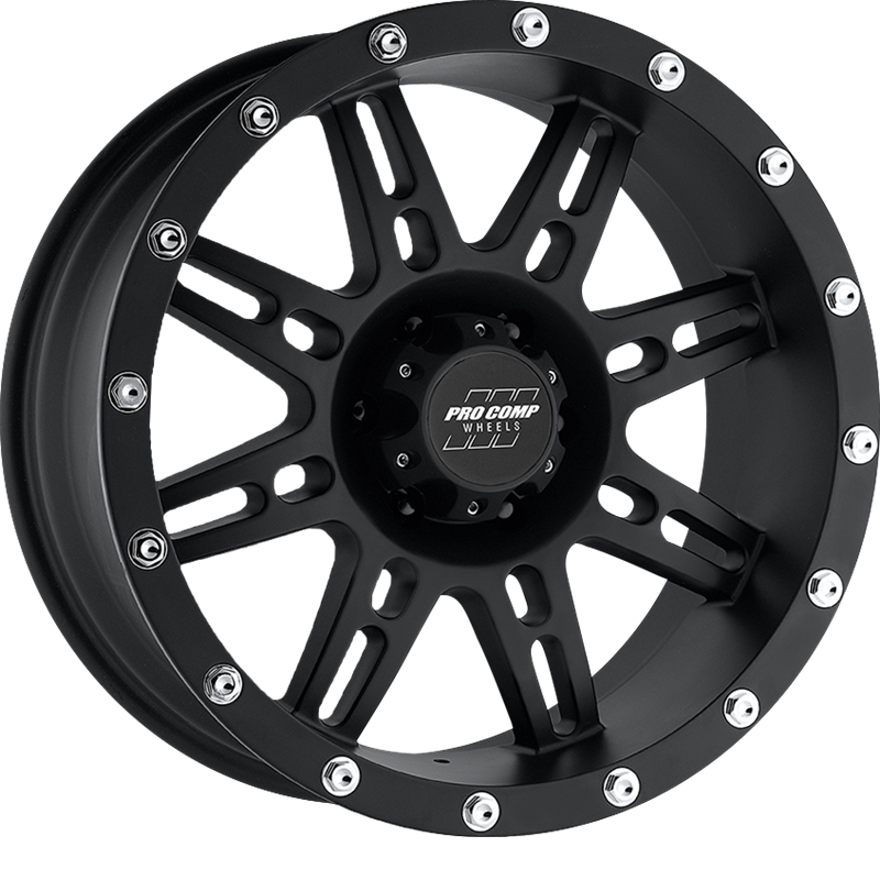 Pro Comp 18x9 PA31 Stryler Flat Black +0mm