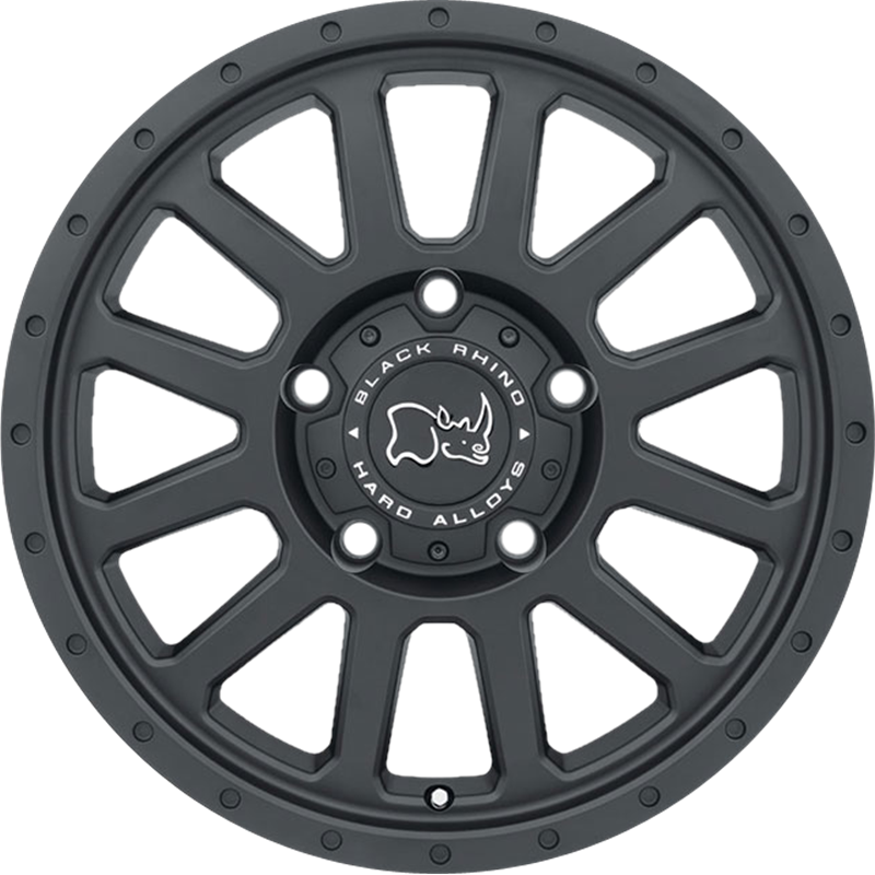 Black Rhino 18x8 Havasu Matte Black +48mm