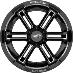 Moto Metal 20x12 MO991 Rukus Gloss Black Milled -44mm