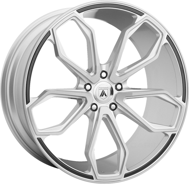 Asanti 20x10 ABL-19 Athena Brushed Silver +40mm