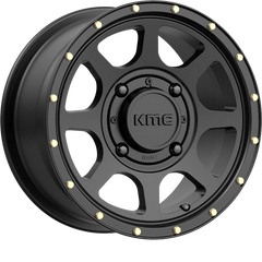 KMC Powersports 15x6 KS134 Addict 2 Satin Black +38mm