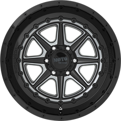 Moto Metal 20x10 MO801 Phantom Gloss Black w/ Gray Tint -18mm