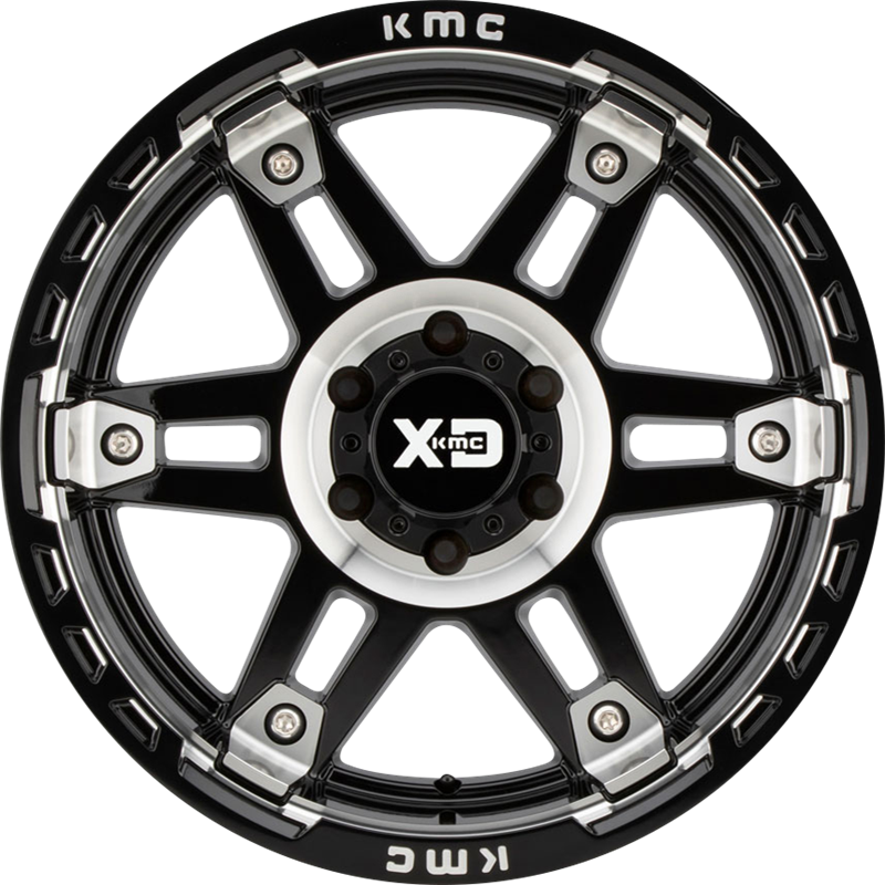 XD 20x9 XD840 Spy II Gloss Black Machined +0mm