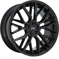 Niche 20x9 M224 Gamma Gloss Black +38mm