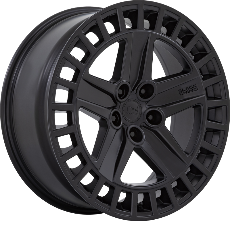 Black Rhino 20x8.5 Alston Matte Black +25mm