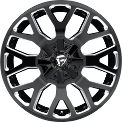 Fuel 20x10 D623 Warrior Gloss Black Milled -18mm