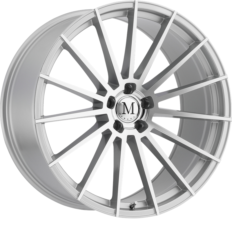 Mandrus 18x9.5 Stirling Silver w/ Mirror Cut Face +50mm