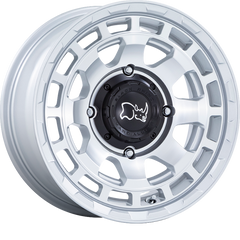 Black Rhino Powersports 15x7 Chamber UTV Hyper Silver w/ Machined Face +10mm