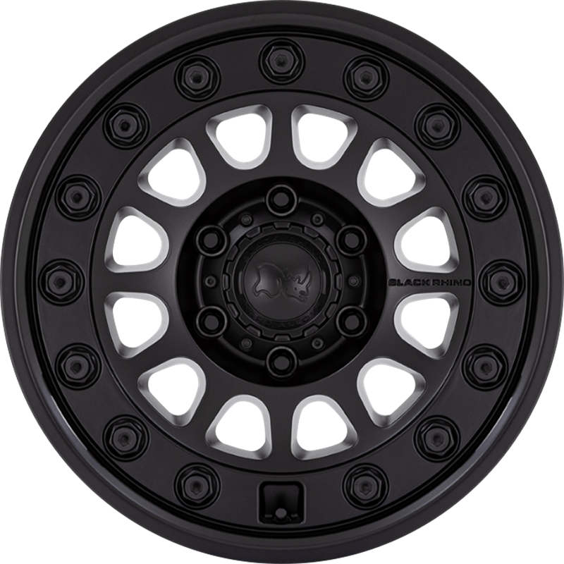 Black Rhino 17x8.5 BR012 Outback Matte Black -10mm