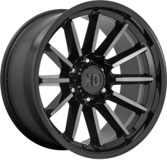 XD 17x9 XD855 Luxe Gloss Black Machined w/ Gray Tint +0mm