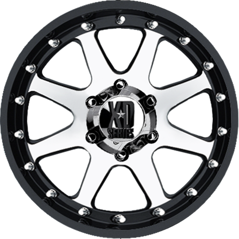 XD 17x9 XD798 Addict Matte Black Machined -12mm