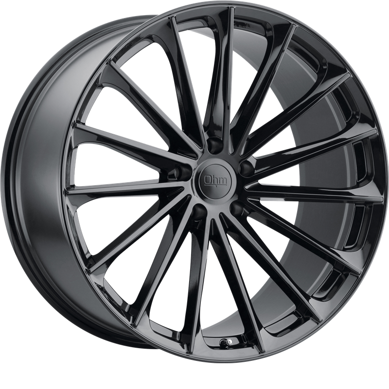 Ohm 19x8.5 Proton Gloss Black +30mm