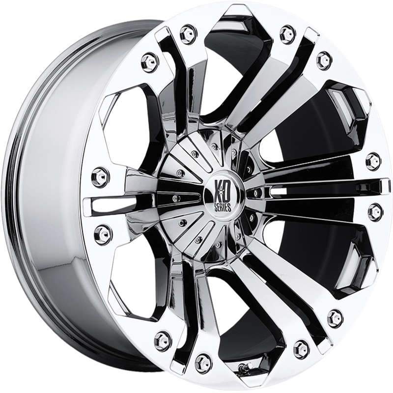 XD 20x10 XD778 Monster Chrome -12mm