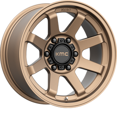 KMC 17x9 KM723 Trail Matte Bronze -12mm