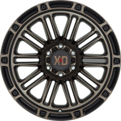 XD 20x10 XD846 Double Deuce Satin Black w/ Dark Tint -18mm