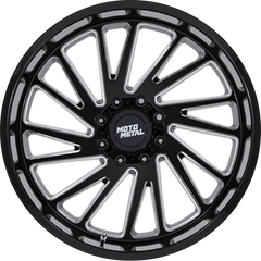 Moto Metal 20x10 MO811 Combat Gloss Black Milled -18mm