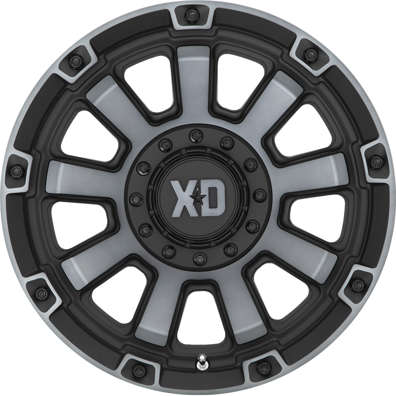 XD 20x9 XD852 Gauntlet Satin Black w/ Gray Tint +0mm