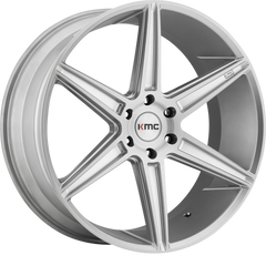 KMC 20x9 KM712 Prism Truck Brushed Silver +30mm