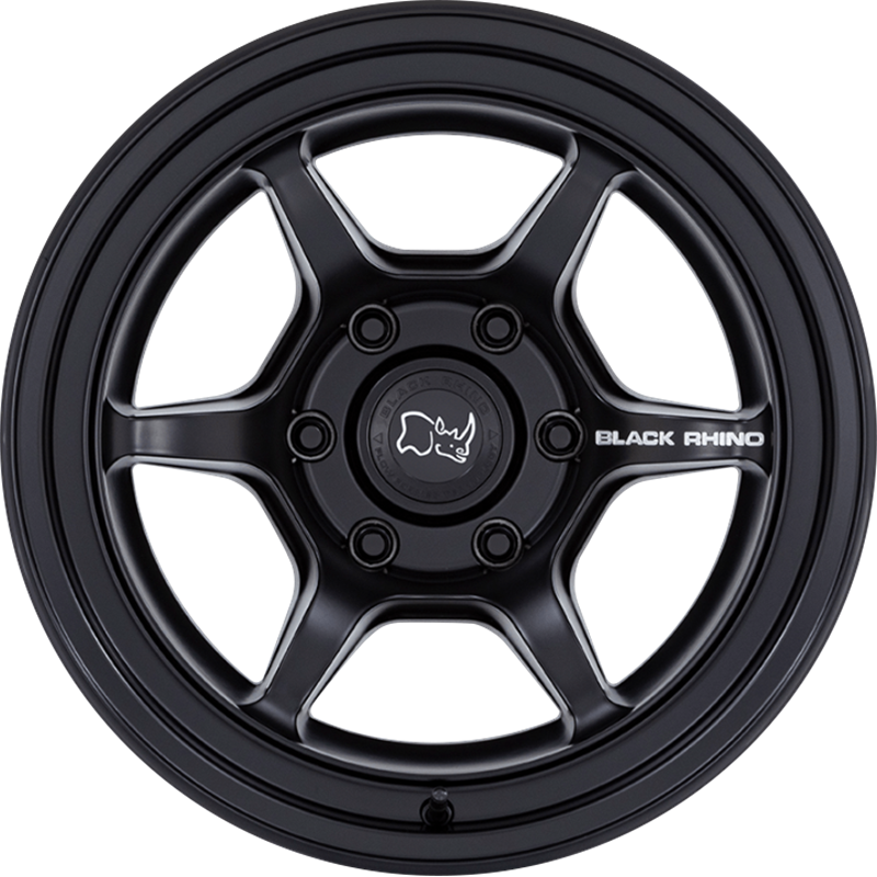 Black Rhino 16x8 Shogun Matte Black -10mm