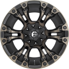 Fuel 20x9 D569 Vapor Matte Black w/ Double Dark Tint +19mm