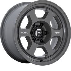 Fuel 17x8.5 FC860 Hype Battleship Gray +10mm