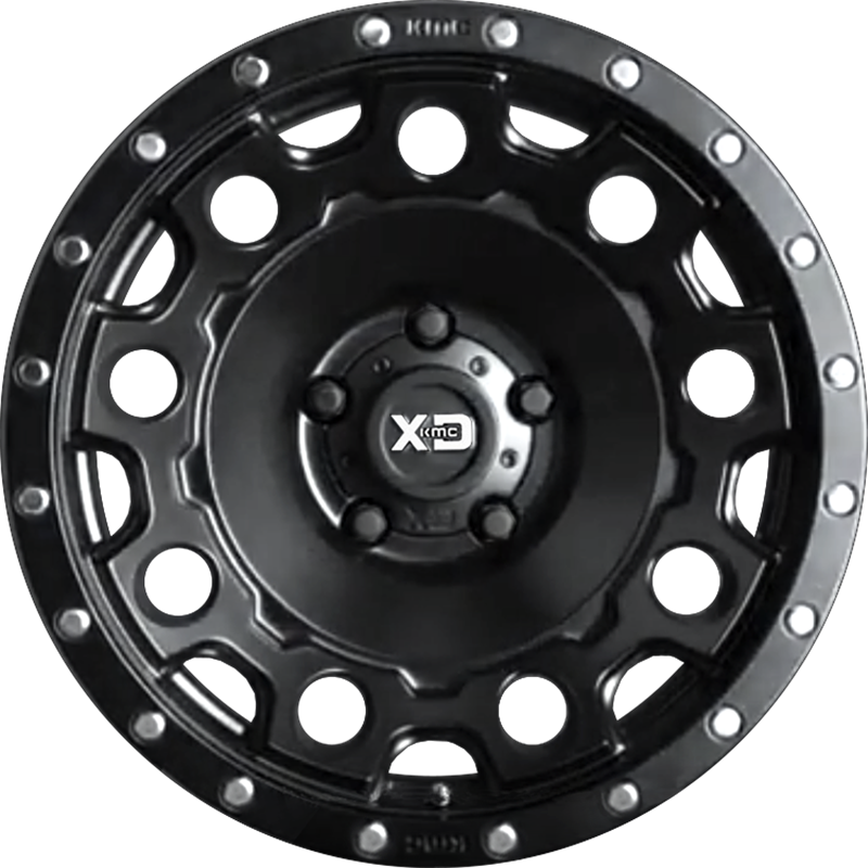 XD 17x8.5 XD129 Holeshot Satin Black +34mm