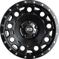 XD 17x8.5 XD129 Holeshot Satin Black +34mm