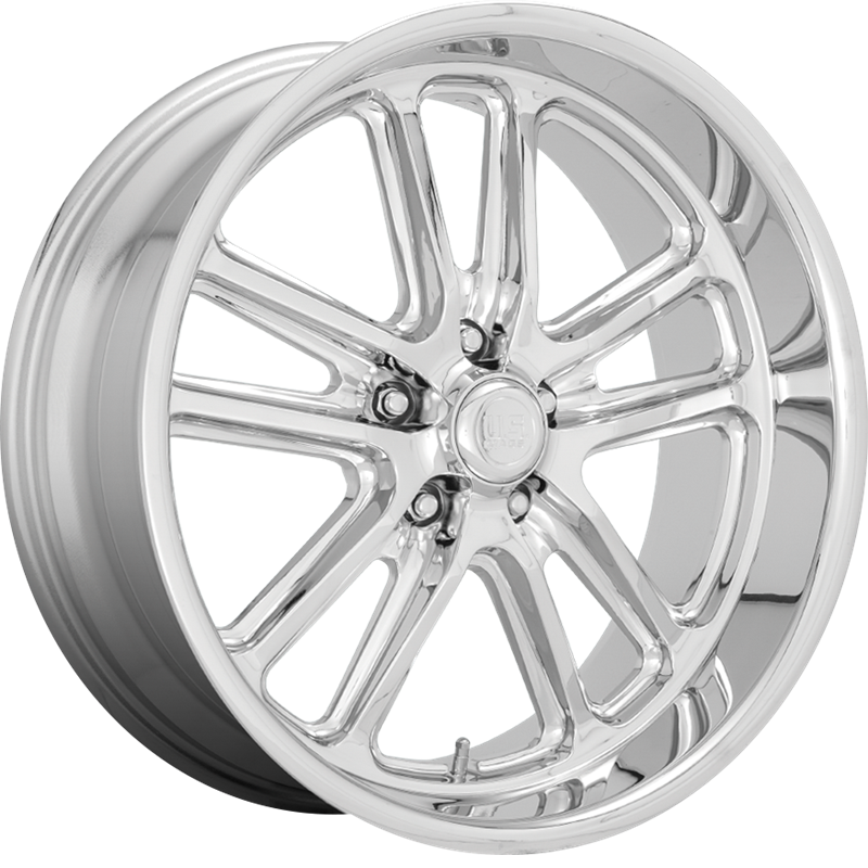 US Mags 18x8 U131 Bullet Chrome +1mm