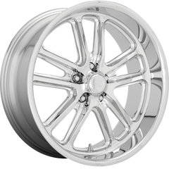 US Mags 18x8 U131 Bullet Chrome +1mm