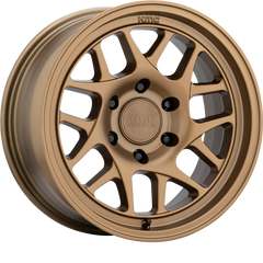 KMC 17x8.5 KM717 Bully OL Matte Bronze +0mm