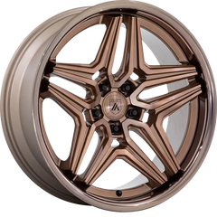 Asanti 20x9 ABL-46 Duke Platinum Bronze +15mm