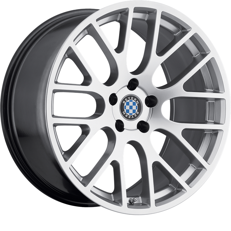 Beyern 19x9.5 Spartan Hyper Silver +15mm