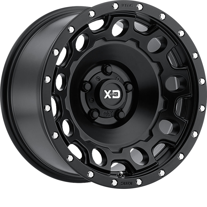 XD 17x8.5 XD129 Holeshot Satin Black +34mm